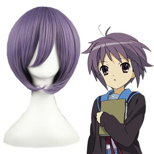 Cosplay Wig - Suzumiya Haruhi No Yuuutu - Nagato Yuki