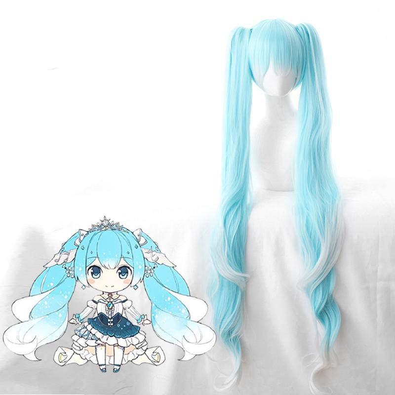 Cosplay Wig - Vocaloid-Snow Miku 2019