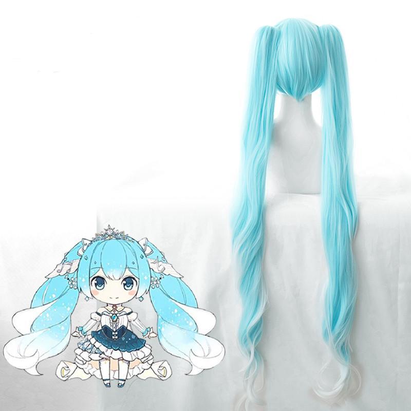 Cosplay Wig - Vocaloid-Snow Miku 2019