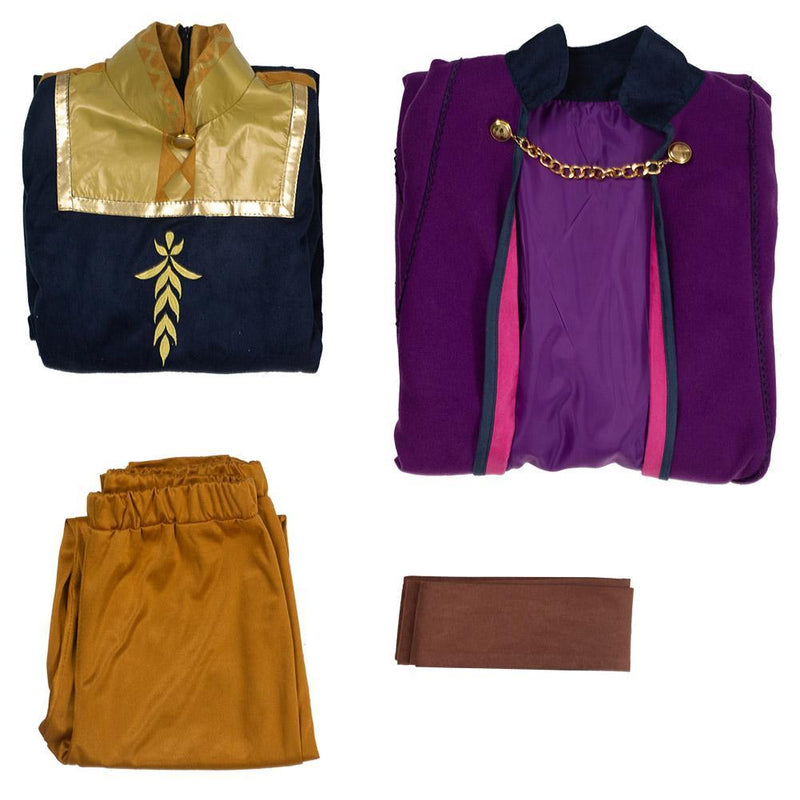 Frozen 2 ANNA Dress Cosplay Costume
