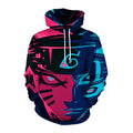 Naruto 3D hoodie anime Costume Naruto and Sasuke sweatshirt