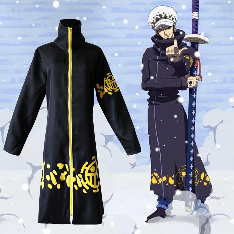 One Piece Trafalgar Law Long Coat Costume