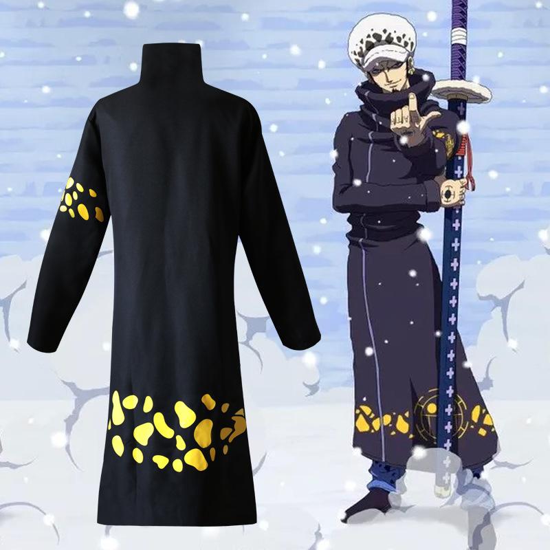 One Piece Trafalgar Law Long Coat Costume