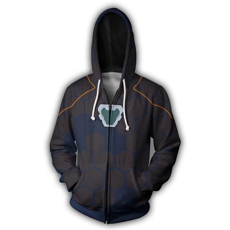 Avenger Alliance Iron Man Infinite War 3D Digital Printed Zipper Hoodie Cardigan