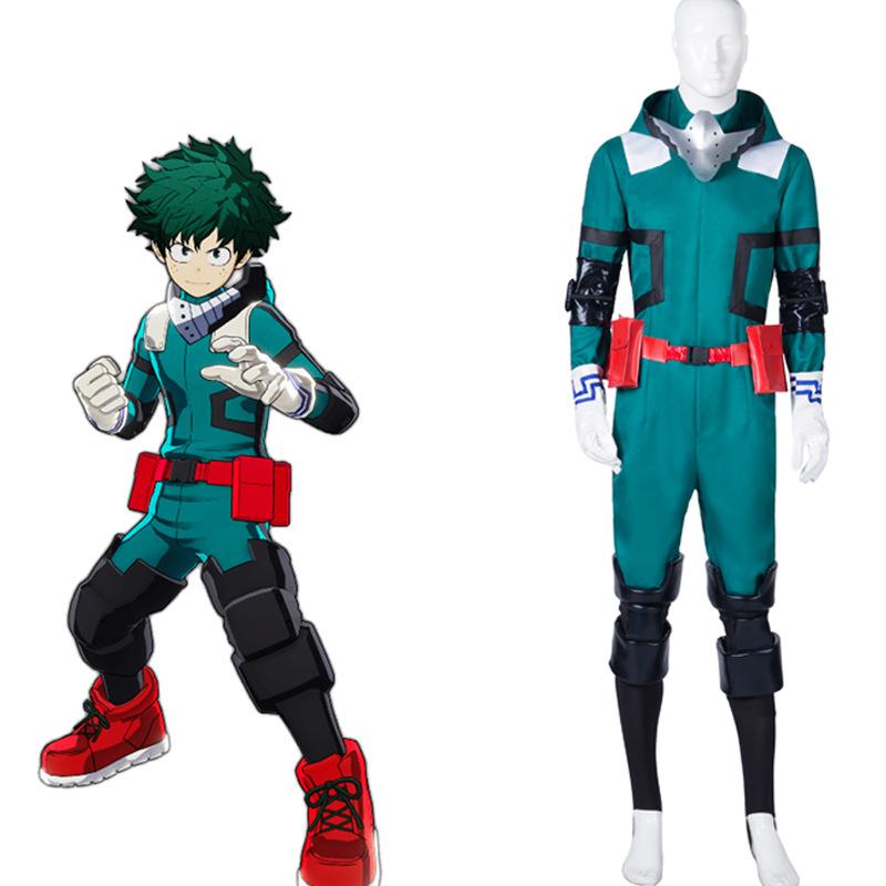My Hero Academia Midoriya Izuku Deku Costume Anime Uniform Cosplay