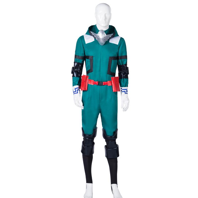 My Hero Academia Midoriya Izuku Deku Costume Anime Uniform Cosplay