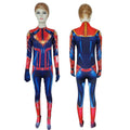 Captain Marvel women Costume Jumpsuit Halloween cosplay