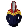 Captains Amercia 3D Sanitary Clothes Cosplay Zipper Hoodie