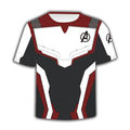 Avenger Alliance 4D Digital Printed Hoodie Quantum Warfare Concept Zipper Hat 3D Sanitary Clothing