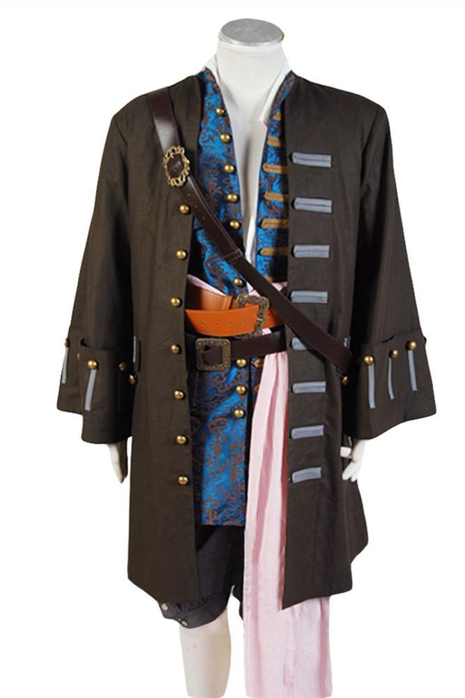 Pirates of the Caribbean 5: Jack Sparrow Costume Set