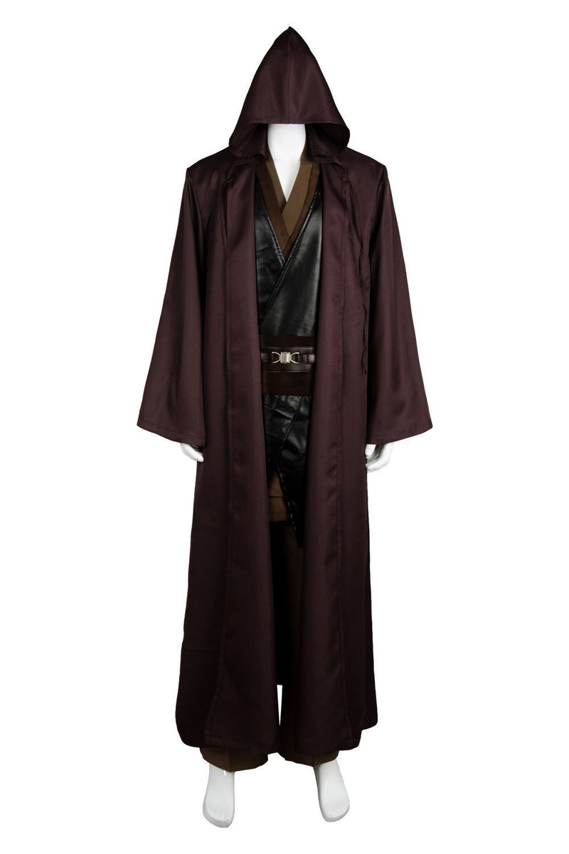 Star Wars Anakin Skywalker Jedi Costume Outfit Robe