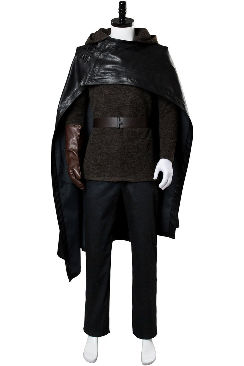 Star Wars 8 The Last Jedi Luke Skywalker Outfit Cosplay Costume