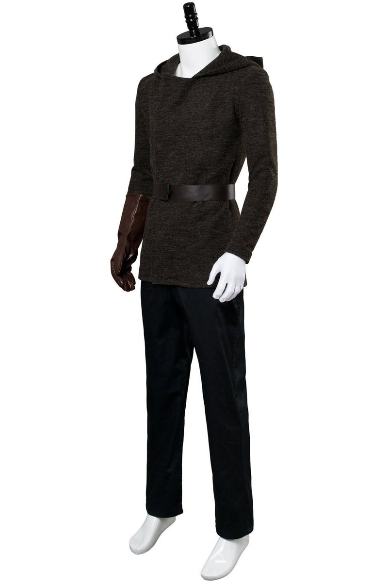 Star Wars 8 The Last Jedi Luke Skywalker Outfit Cosplay Costume