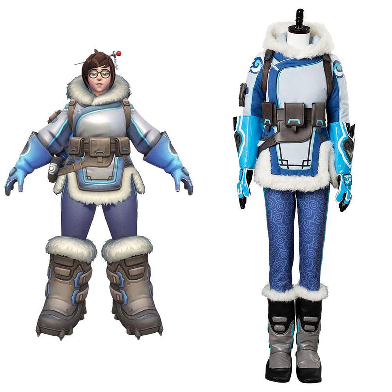 Overwatch OW Mei Whole Set Cosplay Costume