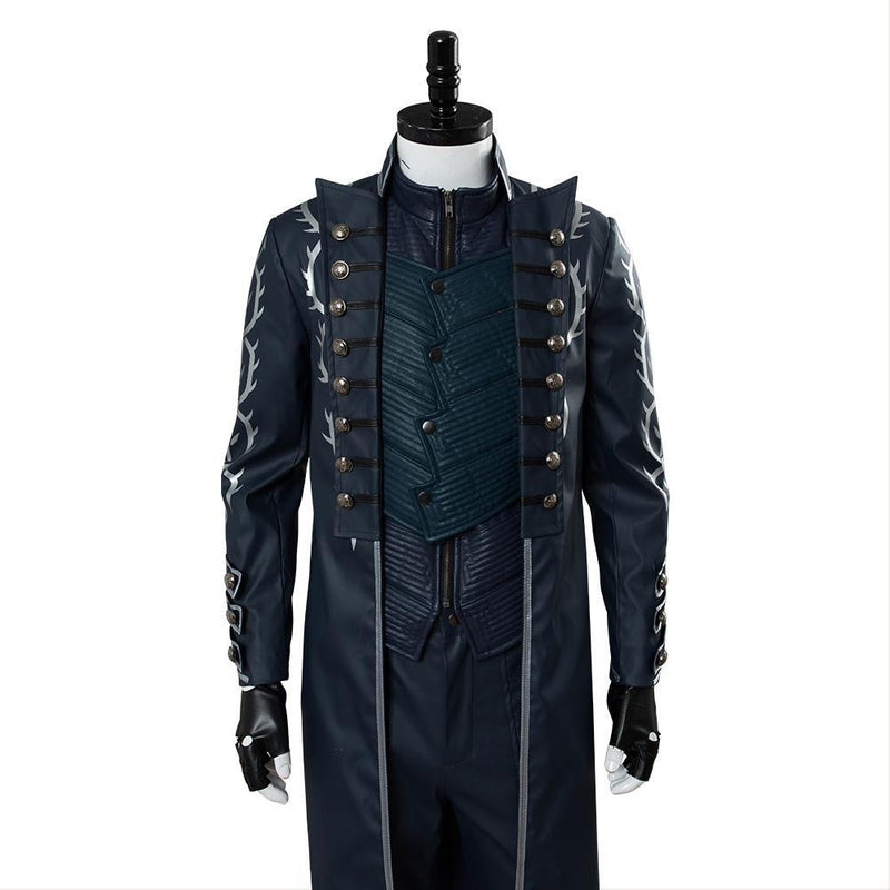 Devil May Cry V Vergil Aged Outfit Cosplay Costume