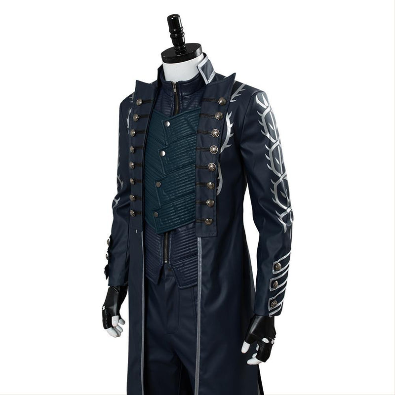 Devil May Cry V Vergil Aged Outfit Cosplay Costume