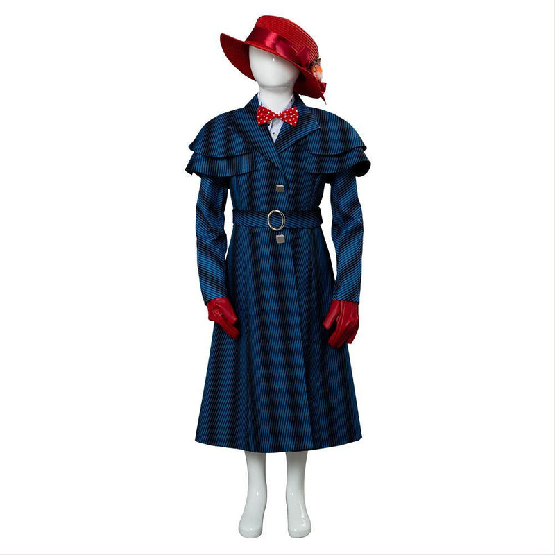 Mary Poppins Returns Mary Poppins Cosplay Costume for Kids Child