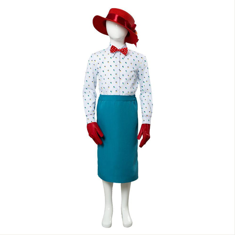 Mary Poppins Returns Mary Poppins Cosplay Costume for Kids Child