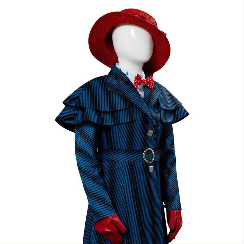 Mary Poppins Returns Mary Poppins Cosplay Costume for Kids Child