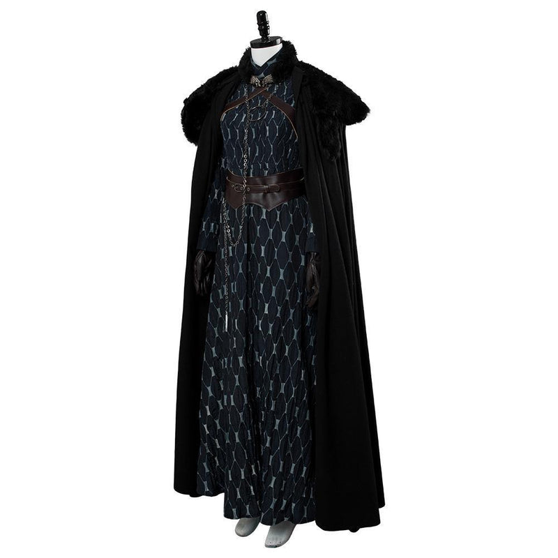 Game of Thrones 8 Sansa Stark Cosplay Costume Woman Halloween Costume