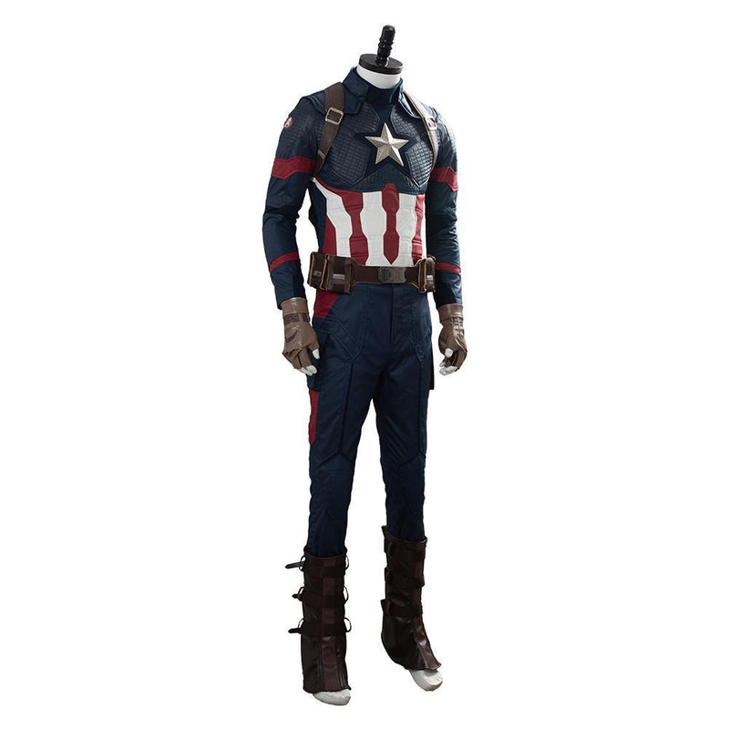 Avengers 4: Endgame SteveRogers Captain America Cosplay Costume