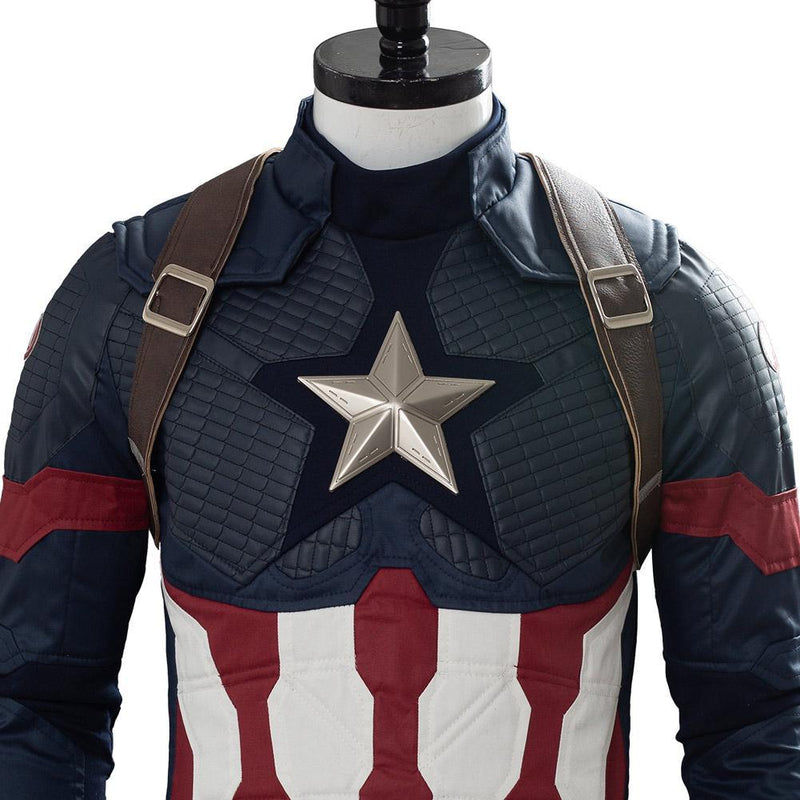 Avengers 4: Endgame SteveRogers Captain America Cosplay Costume