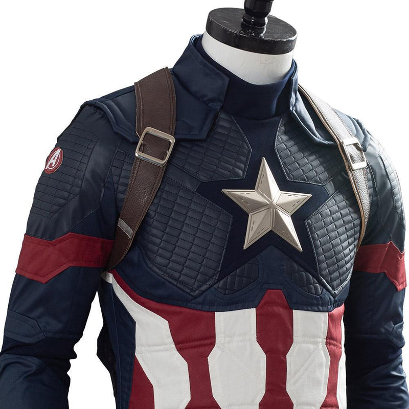 Avengers 4: Endgame SteveRogers Captain America Cosplay Costume