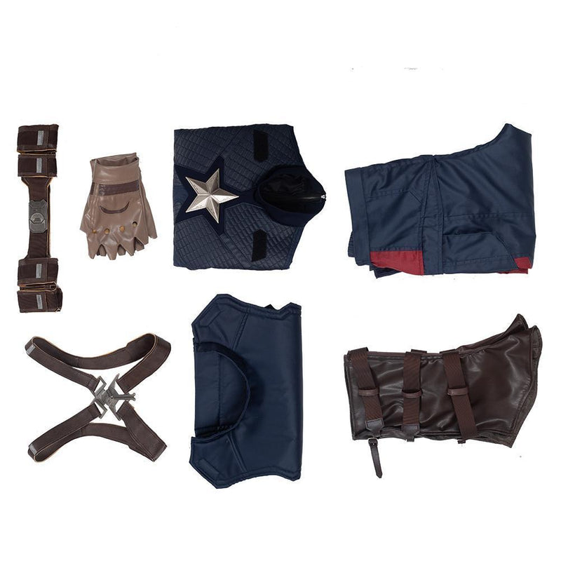 Avengers 4: Endgame SteveRogers Captain America Cosplay Costume