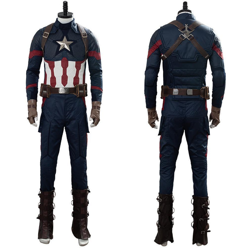 Avengers 4: Endgame SteveRogers Captain America Cosplay Costume