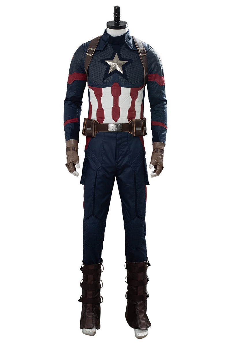 Avengers 4: Endgame SteveRogers Captain America Cosplay Costume