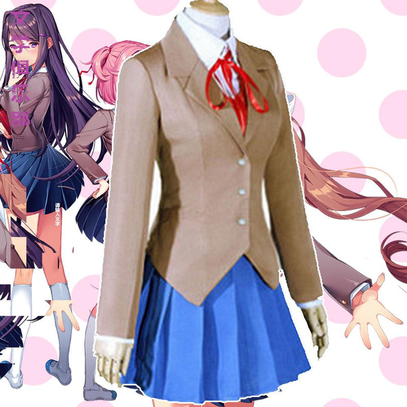 Doki Literature Club Literature Club Cos Heartbeat Literature Department Costume