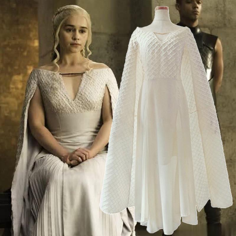 Power Game 8 Ice And Fire Song Dragon Mother Danielis Tanglelian Cosplay Cosplay Costume
