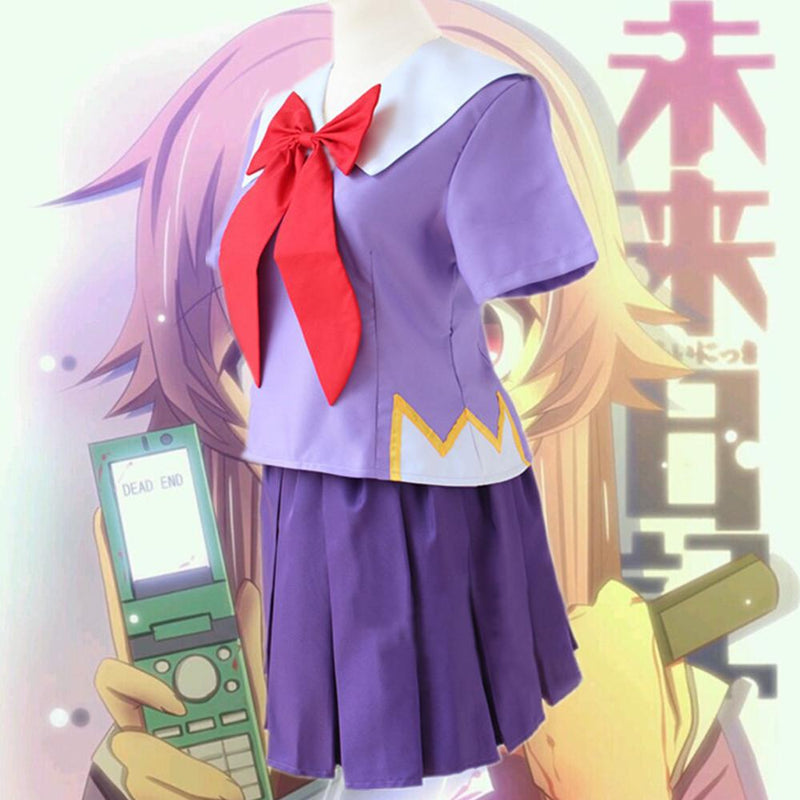 Future Diary My Wife Yu Nai Cos School Uniform Sailor Suit
