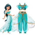 Christmas Children Dress Aladdins Lamp Cos Jasmine Princess Dress