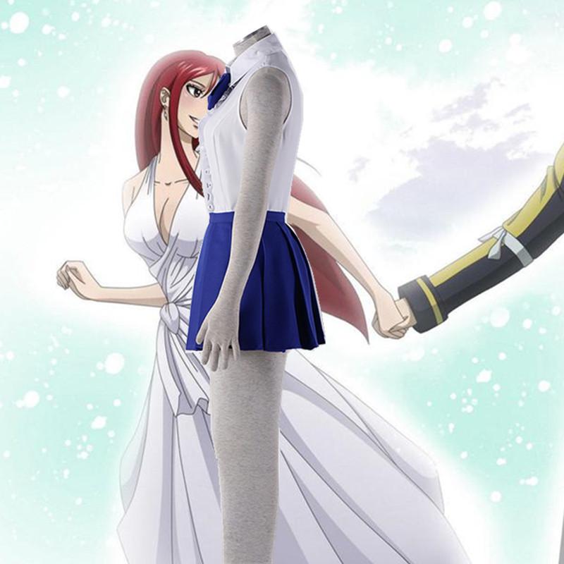Fairy Tail Ai Lusha Shukaleto Cosplay Women Fairy Queen Costume