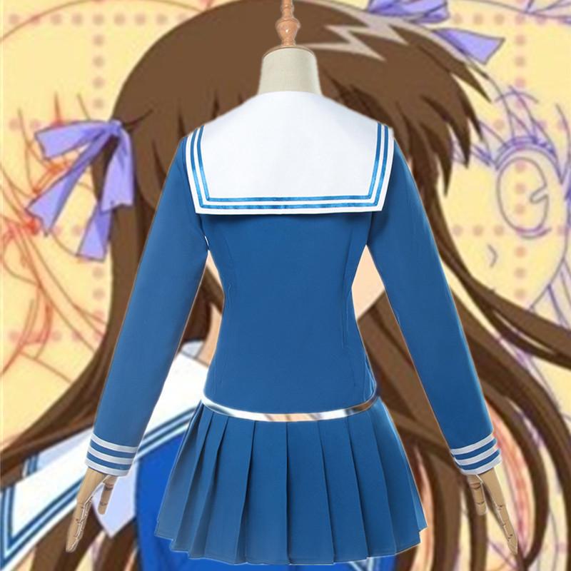 Anime Fruits Basket Dress Cosplay Costume Tohru Honda Jk Girl School Uniform Women Sailor Costume