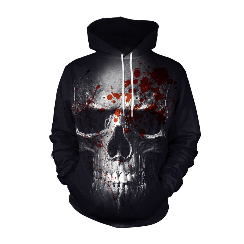 Halloween 3d Print Pumpkin Batman Tiger Joker Hoodie Sweatshirt