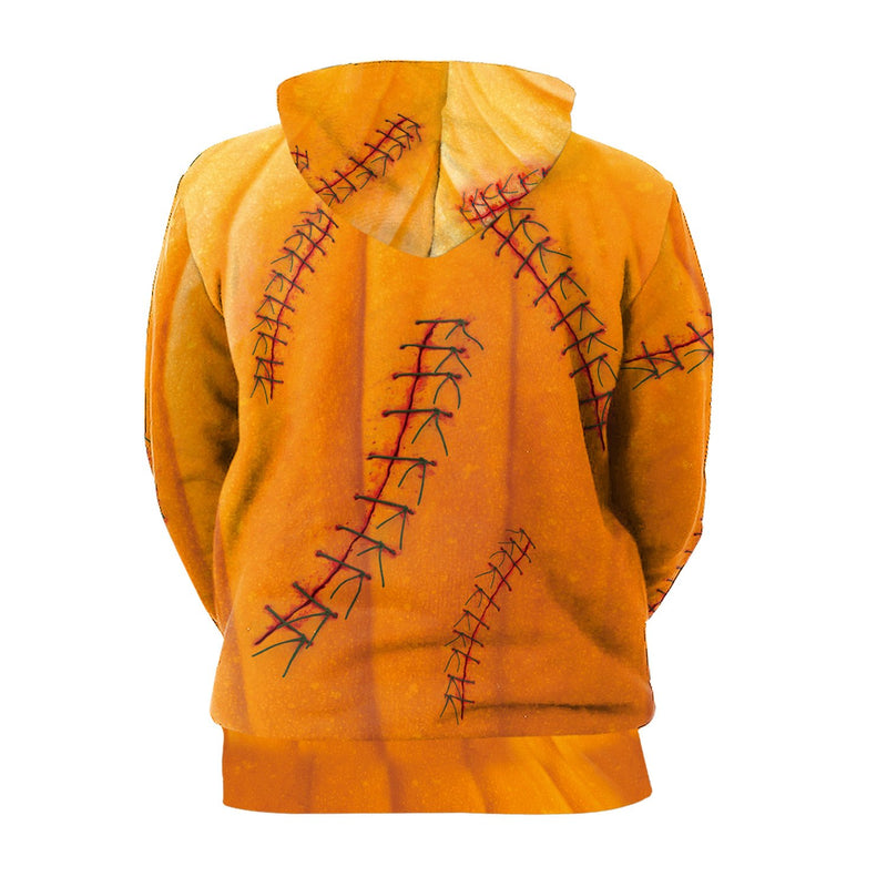 Halloween 3d Print Pumpkin Hoodie Sweatshirt