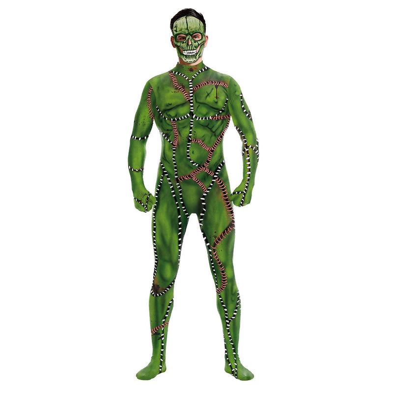 Halloween Party Skull Jumpsuit Zombie Costume For Women Man