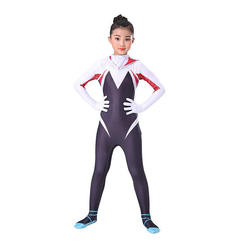 Spider Gwen Jumpsuit Venom Cosplay Costume For Women And Girls Halloween