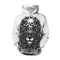 Halloween 3d Print Pumpkin Batman Tiger Joker Hoodie Sweatshirt