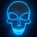 Halloween Skull Mask Led Masks Cosplay Party