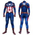 Captain America Adult Jumpsuit Avengers Clothes Halloween Cosplay costumes