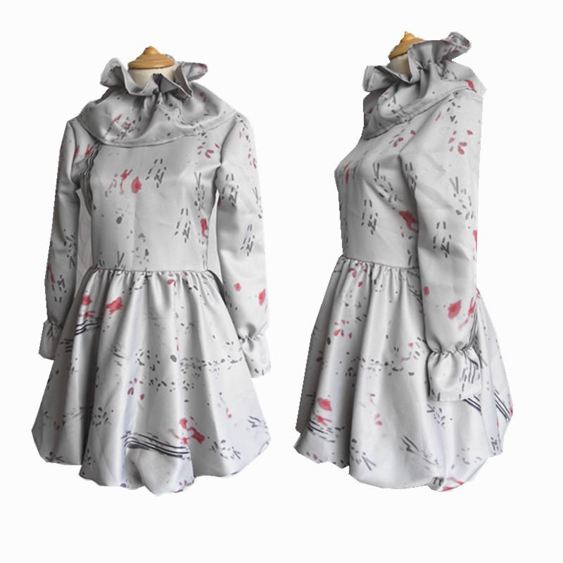 Stephen Kings It Joker Costume Pennywis Dress Cosplay