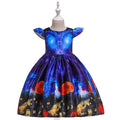 Halloween Party Girls Dress Costume Performance Wear For Kids