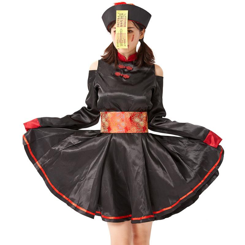 Halloween Vampire Costume Zombie Cosplay Dress For Girls And Women