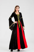 Vintage Long Skirt Wholesale Medieval Court Queen Princess Earl Stage Costume