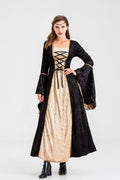 Retro Court Aristocratic Queen Cos Masquerade Party Costume