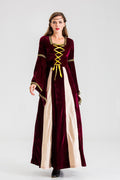 Vintage Long Skirt Wholesale Medieval Court Queen Princess Earl Stage Costume