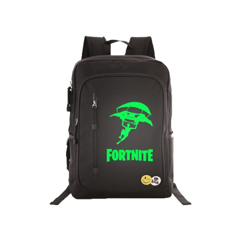 Game Fortnite 17" Luminous Backpack - Green Luminous CSSO097